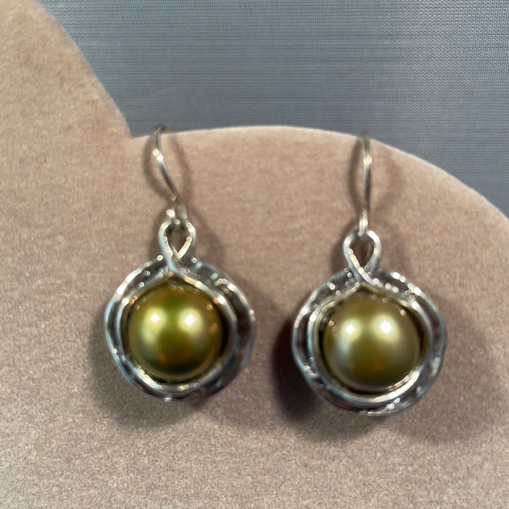 STERLING SILVER AND FRESH WATER PEARLS, PASSAGE TO ISRAEL COLLECTION - Picture 5 of 14